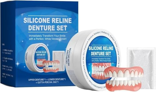 Dentier Silicone, Prothèse Dentaire Silicone Bikenda Pour Hommes Et Femmes