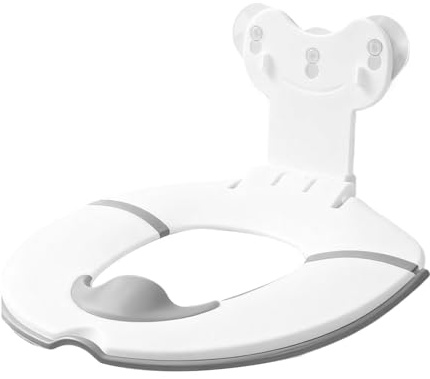 Coprisedili per WC Impermeabili per il Bagno - Tappetino Con Ventose Da Addestramento Al Vasino,Cuscino Antiscivolo | Per Bambini, Bambine, Adulti, Bagni Pubblici, Aereo, Viaggio, Casa,