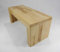 Fußbank Sitzbank Tritthocker aus Massivholz Buche Blumenbank Ständer Blumenhocker 60x20x25cm