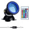 Lychee Waterproof Underwater Spot Lights, Remote Control Amphibious Change Color Submersible Lights for Garden Pond Aquarium Courtyard Swimming Pool Fountain Fish Tank (Set of 1)