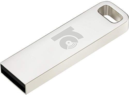 Recordcase DJ USB Stick Limited Metal Edition Silber