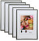 IDEAL TREND New Lifestyle Set Bilderrahmen Wanddeko Collage Poster Rahmen 2er 3er 5er Pack: Farbe: 5er Pack Stahl | Format: 50x70