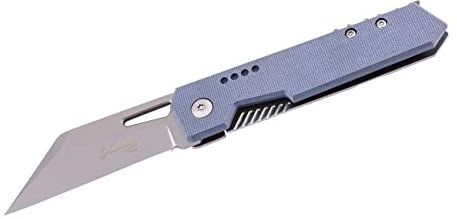 Herbertz Einhandmesser, D2 Stahl, rostfrei, Frame Lock G10 Griffschale, Taschenclip, Fangriemenöse, hochwertiges Klappmesser, scharfes Taschenmesser