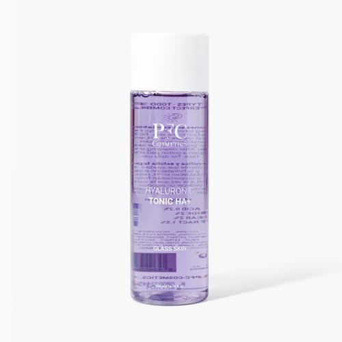 PFC Tónico Facial con Acido Hilalurónico. 200ml. Tonifica, Microexfolia,Antiedad Apto para Todo Tipo de Piel. Limpia y Aporta Luminosidad e Hidratación