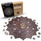 WOOD YOU DO Holzpuzzle Mandala Holzpuzzle Für Erwachsene Wooden Puzzle Holzpuzzles Perfekt Geschenkidee für Erwachsene 418 Teile, 37x37cm (Luxury Mandala, A2, XXL)