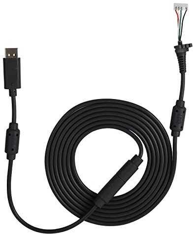 Cavo di Ricambio per Controller 360 Cavo di Ricambio Usb Abs Usb 4 Pin Cavo di Ricambio per Gamepad Adattatore Breakaway per 360 (nero) (Nero)