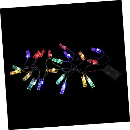 Garneck 1Pc String LED Clip Lichterkette Hochzeit Dekoration LED LED Lichterkette Clip Lichterkette Foto Lichterkette LED Fotoclips String Lampe Szene Ornament Fotohalter Licht