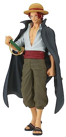 Banpresto BP88605P Shanks Actionfigur, One Piece, Dxf The Grandline Serie, 17 cm, Mehrfarbig