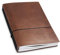 X17-A5 Terminplaner/Organizer 2024-2025 | 18-Monats-Kalender | braun kastanie, aus Leder. Austauschbare Hefte: Wochenkalender Classic+2 Hefte (blanko, gepunktet), Made in Germany.