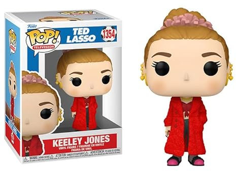 Funko Ted Lasso + Protector: Pop! TV Vinyl Figure (Bundled with ToyBop Box Protector Collector Case) (Keeley Jones)