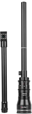 AstrHori 18 mm F8 90° Periprobe & Direktsicht-Sondenobjektiv-Set Weitwinkel 2X Makro für APS-C Sony E Mount spiegellose Kameras A7, A7R,A7S,A9,A6000,A6300,A6500,A6400,A6600,NEX-3,NEX- 7,NEX-5 usw