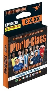 Panini World Class Sticker 2024-1x Eco Blister je 8x Sammeltüten