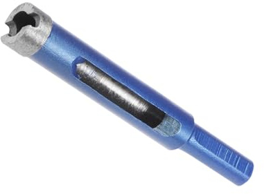CoCud Diamond Core Drill Bit, 12mm Dia Round Shank, Tiles Stones Marble Concrete Dry/Wet Hole Saws Blue - (Applications: for M10 Angle Grinder), 1-Piece