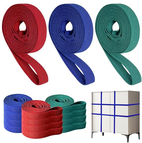 12 Pcs Extra Large Moving Rubber Bands 42 Inch, 36 Inch and 30 Inch Rubber Moving Bands