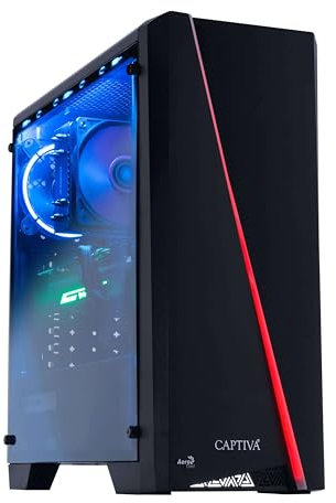 Captiva PC Advanced Gaming I69-444 I Intel Core i5 12400F I Mainboard B660M I 16GB DDR5 RAM I RTX 3060 12GB I 1TB M.2 SSD I ohne Betriebssystem