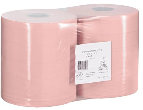 MEDIKA69-Essuyage Papier Bobines Essuie Tout Chamois - Lot de 2-1 000 Formats