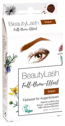 Beauty Lash Augenbraun Färbeset Sensitive, braun, 7 ml