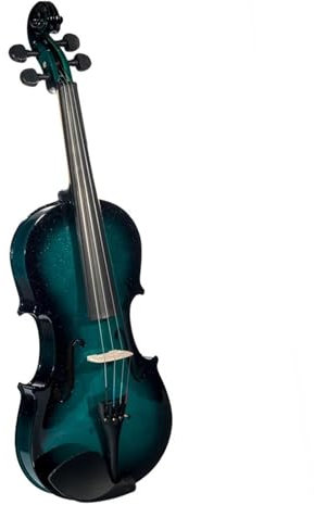 KWETVSH Erwachsenen Geige Anfänger Akustische Violine 4/4 Violine Akustische Violine Geige Pruce Linde Mit Fall Bogen