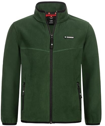 Höhenhorn Leggon Kinder Fleece Jacke Grün/Schwarz Gr. 164