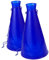 DRESSOOS 2 Stk Jubelndes Horn Geräuschemacher Sporttreffen Trompete Hornspielzeug Für Kinder Party-horn Tragbares Hornspielzeug Partykrachmacher Jubelnde Requisiten Jubelhorn Blue Plastik