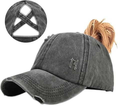 Enwokran Baseballkappe Herren Quirky Bizarre Stickerei Hüte Unisex Hip Hop Trucker Caps Verstellbare Netzrückseite UV-Schutz Sport Reisen Draußen Sonnenschutz Hüte Baseball Cap (Schwarz)