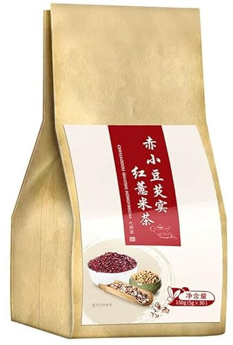 5g X 30 Beutel Aufguss Aus Roten Bohnen Und Gerste Alte Rezeptur Grüner Bio Kräutertee Ohne Zusatzstoffe Kalter Tee Intensives Aroma Der Körner Sanft Einzelne Teebeutel Leicht Aufzubrühen