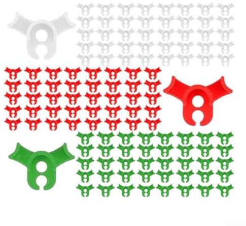 Efficace allenamento delle piante con 120 clip resistenti, per un supporto a basso stress per giardini e serre