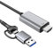 USB+Type-C to HDTV Video Capture Card 4K Video Device Transfer Record Live Streaming Grabber