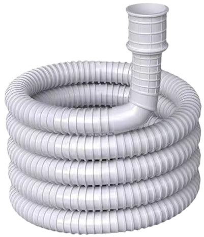 Tuyau de vidange pour déshumidificateur, tuyau de vidange pour climatiseur étanche et découpable, longueur 2 m, flexible pour déshumidificateurs, pour climatiseurs