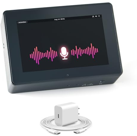 FriendlyElec NanoPi M6 - Embedded Android Host, RK3588S, Up to 32GB RAM, Built-in LCD Display Supports 8K (16GB RAM, Bundle F)