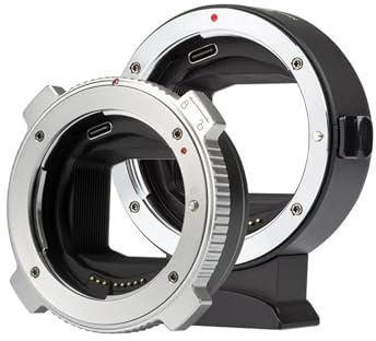 Kompatibel mit Canon EF-zu-L-AF-Objektiv-Mount-Adapter | Kompatibel mit EF-S-Objektiven, präziser Bajonettsitz(EF-L)