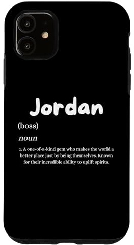 Jordan Definition Personalized Custom Costume For Jordans Case for iPhone 11