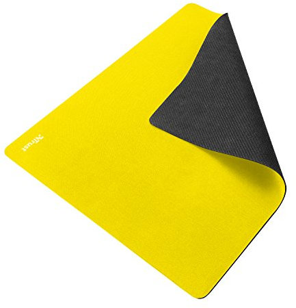 Trust Primo Tapis de Souris PC pour Ordinateur et Laptop - Jaune