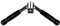 yuhqc V-Shaped Bar Press Down Bar v-bar Cable Attachments Multi Gym Attachment Pro Tricep V-Bar Handgrips & Revolving Hanger