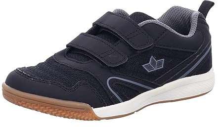 Lico Mixte enfant Boulder V Chaussures Multisport Indoor, Noir Schwarz Anthrazit Schwarz Anthrazit, 33 EU