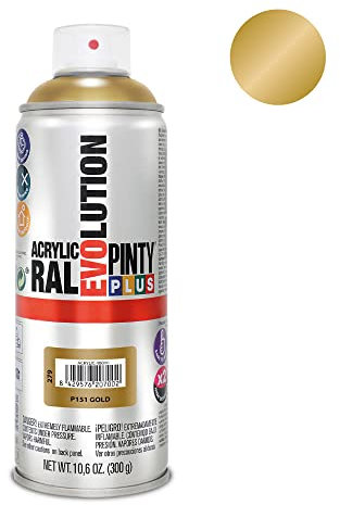 Peinture en aérosol pintyplus evolution 520cc p151 or