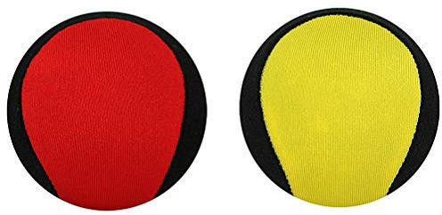 Koowaa 2PCS Skimming Balls, Water Sports Games Bouncing Ball Surf Waterballs Quick-drying Jumping Balls for Pool Beach