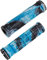Marque Grapple Mountain Bike Handlebar Grips – Single Lock-On Ring MTB and BMX Bicycle Handle Bar with Non-Slip Grip (Glacer Blue)