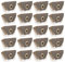 Wessper 20x Sacs en papier pour Tornado to 1112 Elyps Harmony Elyps TO 1110 - Elyps TO 1199, Quatro 1133 Electrolux Mondo Contour Z 1410 - Contour Z 1530 Progress Diamant