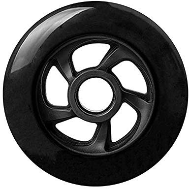 HJGHY 8Er Pack Inline Skate Wheels Outdoor Asphalt Formel 85A Rollschuhe Ersatzräder 100mm 110mm,Schwarz,110mm