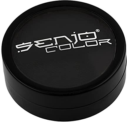 Bodypainting Farben 25ml Schwarz - Senjo Color Pro - Face Painting Farbe, Kinderschminke mit Vitamin E und Kamille, für Profi, Halloween, Cosplay, Karneval, Kindergarten - Made in Germany (Schwarz)