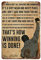 Larkverk Rocky Balboa Film inspirierende Zitate Blechschild Retro Bar Cafe Metallschild Vintage Home Wanddekoration Plakette für Wohnzimmer Schlafzimmer 30,5 x 20,3 cm