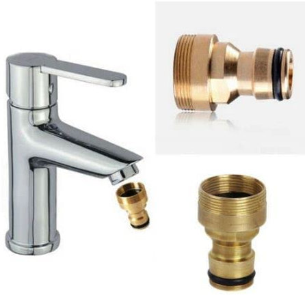 SuperGift.com Universal Garden Watering Hose Pipe Tap Connector Hozelock Adaptor Fitting Attachment for Quick Repair (Universal Tap Connector)