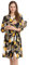 Galabloomer Umstandsmantel und Babydecke, passender Bademantel und Wickeltuch, Kette, Leopardenmuster