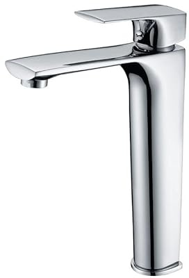 IMEX BDI017-3 BALI Grifo de Lavabo Alto Cromo