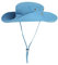 WANYING Damen Herren Outdoor Sonnenschutz Bucket Hut Fischerhut Baumwolle Two Way to Wear für Kopfumfang 55-62 cm Einfarbig Jeans Blau