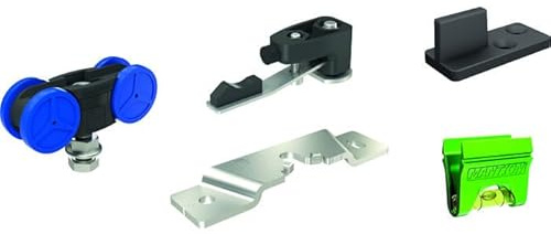 Garniture SAF - Mantion - Pour porte-coulissante de 81-120 KG