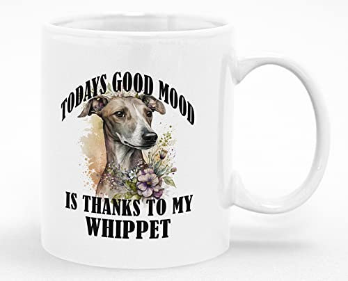 Whippet Dog Mug - Hilarious Quote and Adorable Design for Dog Lovers - 11oz Ceramic - Microwave & Dishwasher Safe