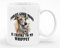 Whippet Dog Mug - Hilarious Quote and Adorable Design for Dog Lovers - 11oz Ceramic - Microwave & Dishwasher Safe