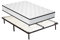 TEENO Matelas140×190 en Mousse+Sommier à Lattes sur Pieds-7 Pieds Inclus,140×190cm,22 Parfait Soutien Haute Resilience Ultra Respirante, Matelas réversible à Deux Faces entièrement utilisables